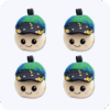 Rise Plush 4PCS